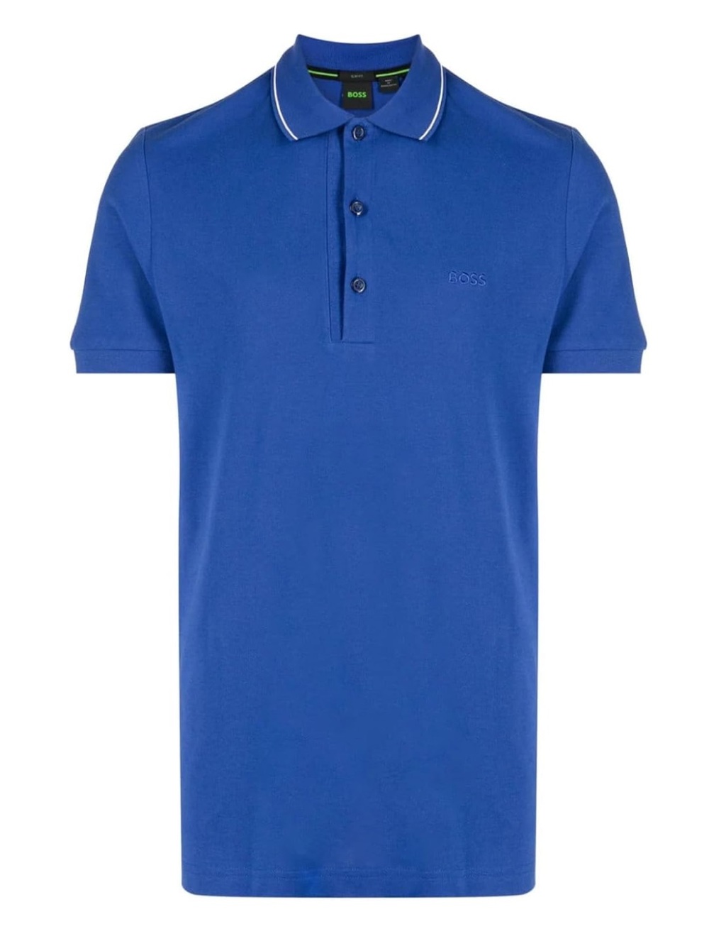 BOSS NWT Slim Fit Men’s Short-Sleeve Polo in Royal Blue
Medium